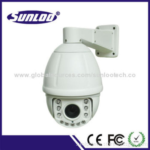 1/4-inch Samsung Double Density Interline Transfer CCD PTZ Cameras, 27X optical